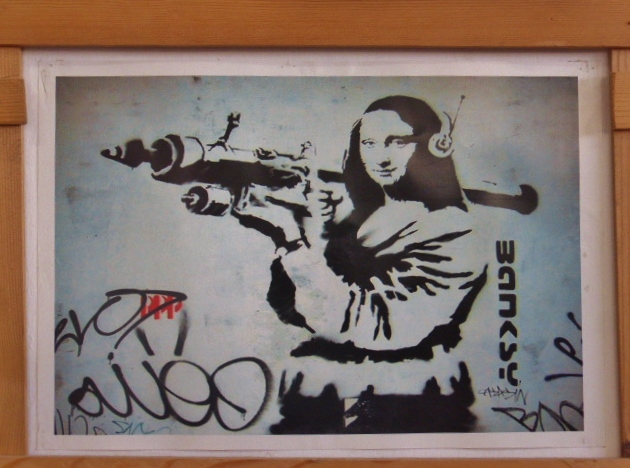 Palestinian liberation art "banksy".