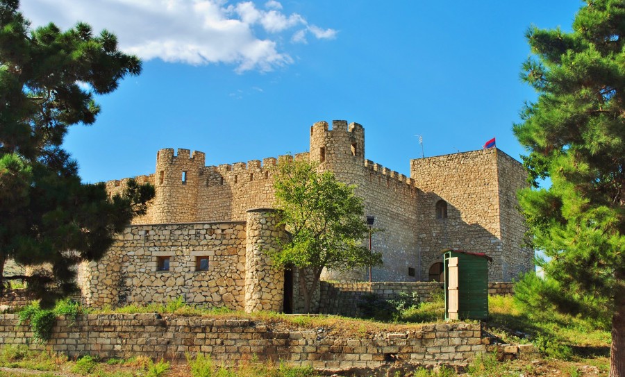 Forteca Tigranakert. Górski Karabach. Artsakh.