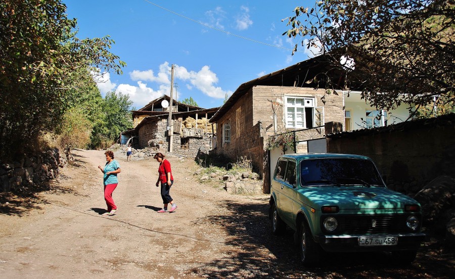 Armenian village.