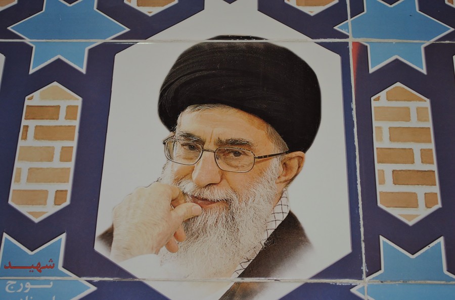 Duchowy przywódca Iranu Ali Khamenei.