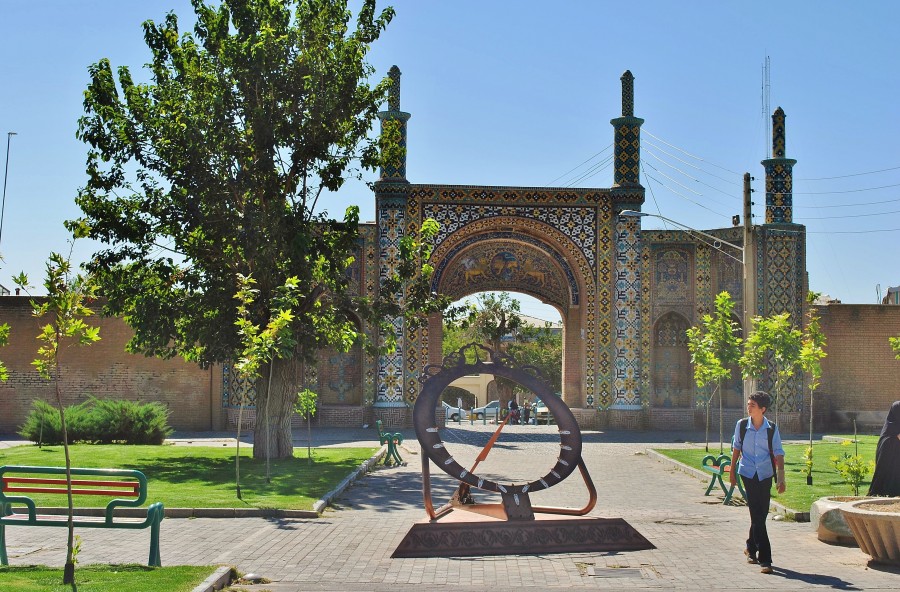 Qazvin. Iran. Please pay attention to the mosaic on the walls.