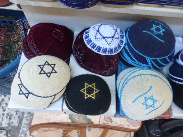 Jewish hats. Jerusalem. Israel/Palestine.