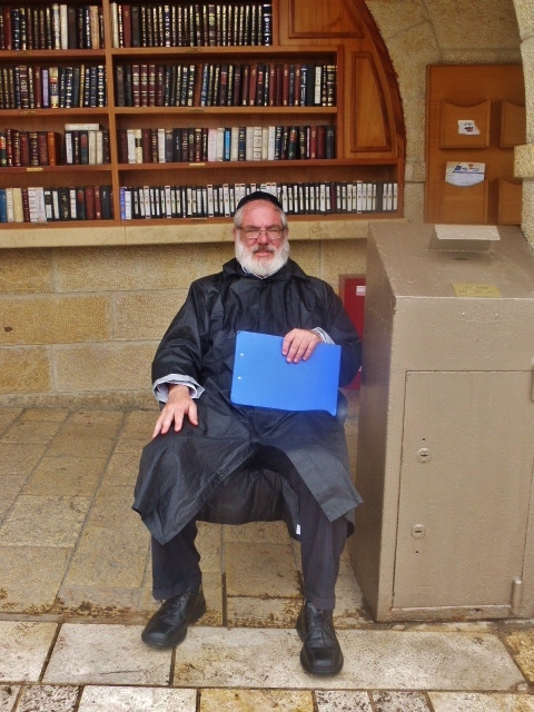A Jew in Jerusalem. Israel.