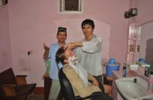 Tadżykistan - golenie.
