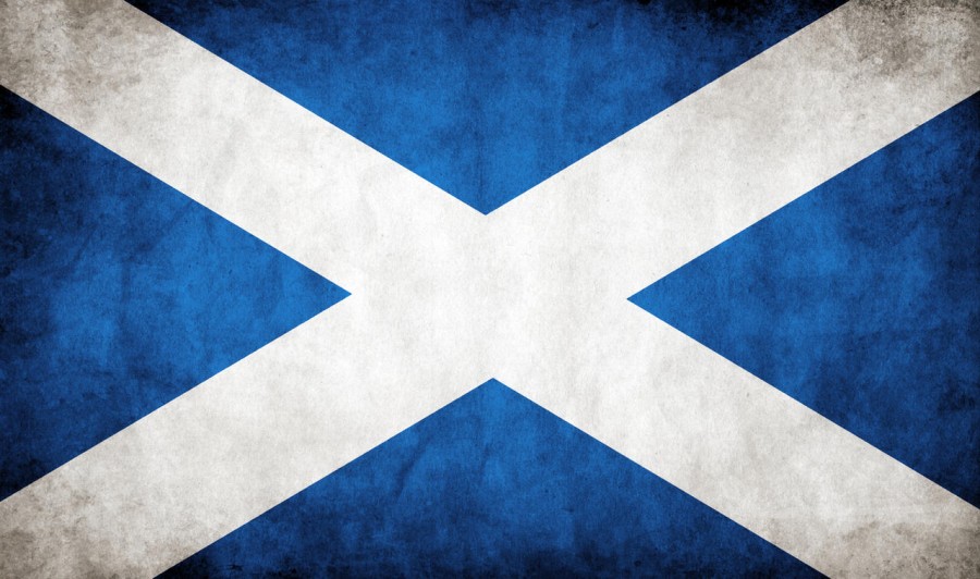 Szkocja flaga