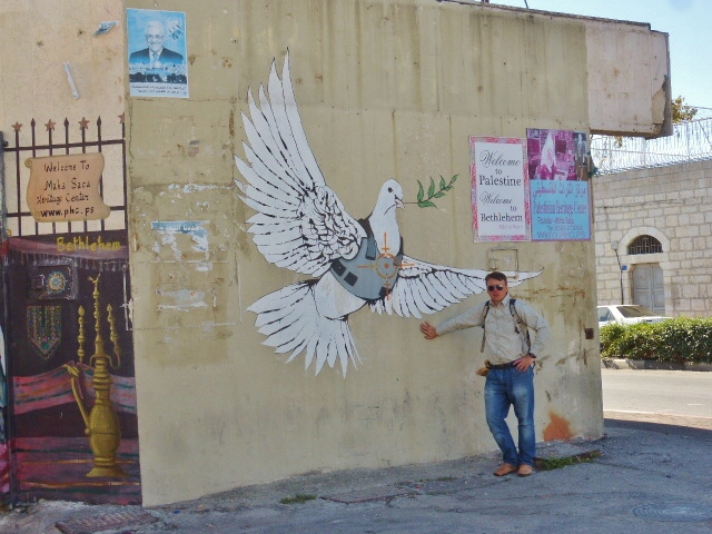 Banksy. Bethlehem. Palestine.