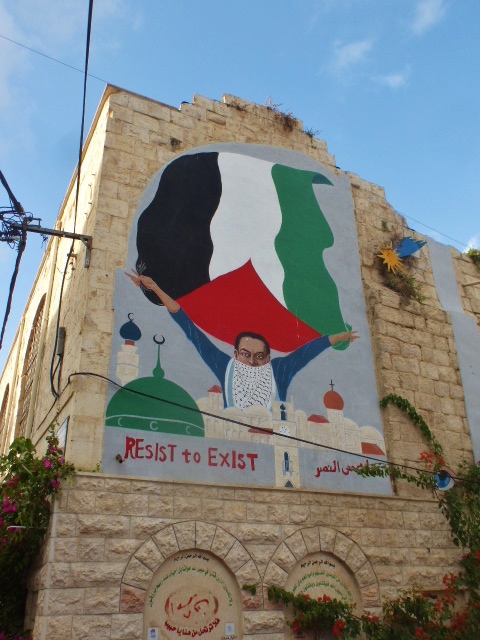 The art of Palestine has always a revolutionary character.