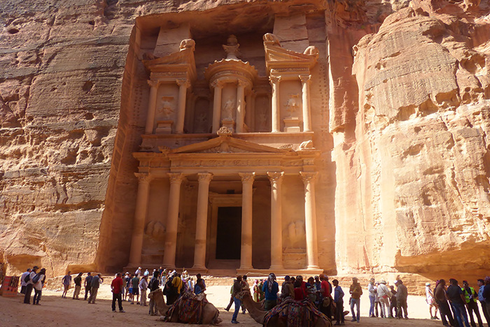 The Treasury, Petra. Trip to Jordan.