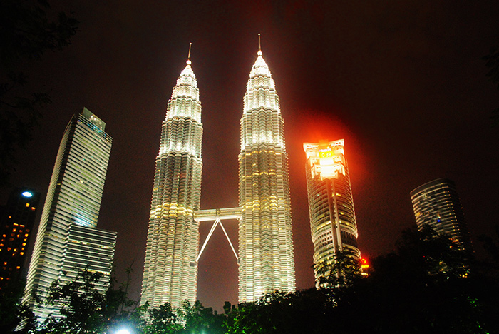 Wieże Petronas. Kuala Lumpur, Malezja.
