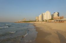 Izrael - Morze Śródziemne widziane z Tel Avivu.