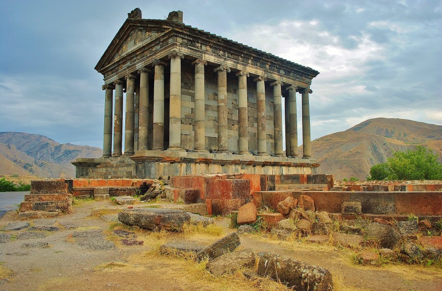 Świątynia pogańska Garni. Armenia.