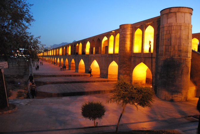 Most w Esfahan. Iran.