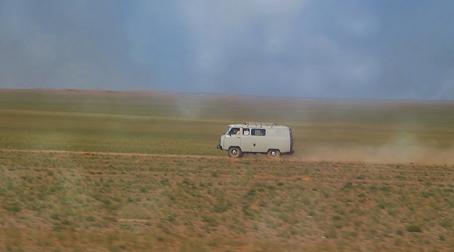 Pustynia Gobi. Mongolia.