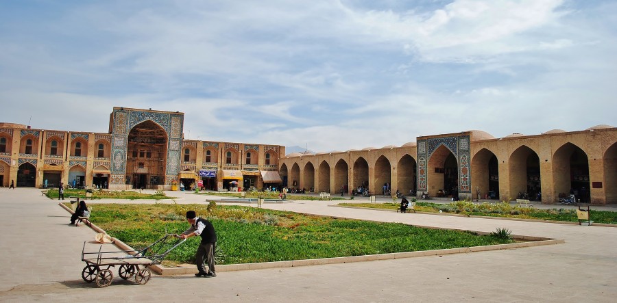 Plac Meydan-e Gandj-e Ali Khan, Kerman, Iran.