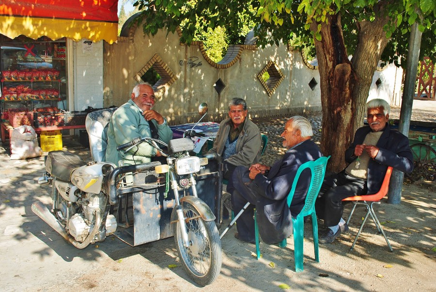 Klub seniora w Tabas. Iran.