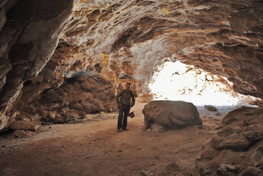 Jaskinia Namakdan to kolejny fenomen przyrody gdyż przy głębokości ponad 6km jest ona najgłębszą jaskinią solną na świecie. Wyspa Qeshm; Iran.