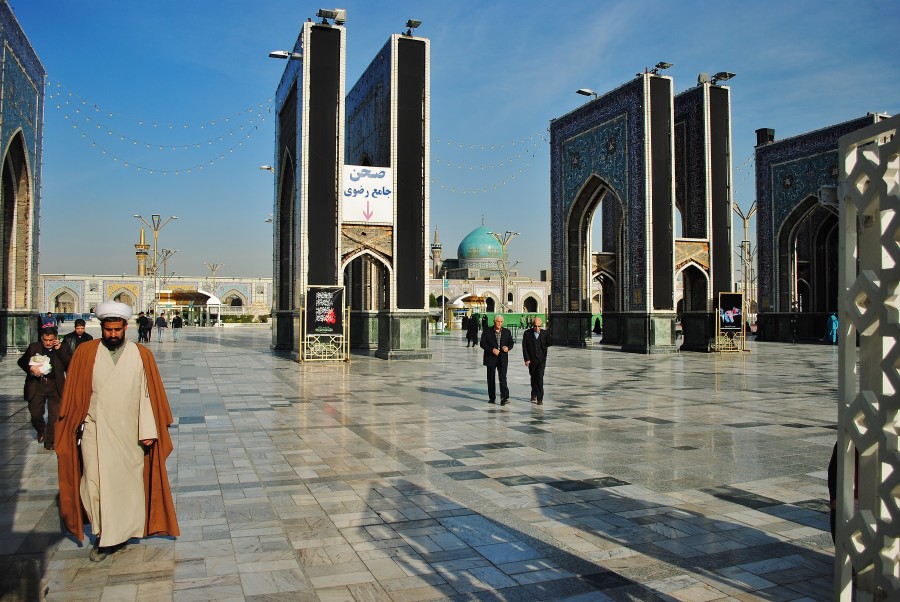 Kompleks świątynny Haram w mieście Mashhad, w Iranie.