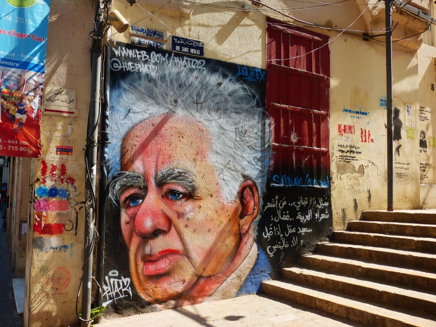 Sztuka uliczna. Liban, Bejrut.