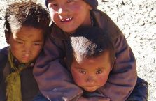 Tybet - dzieci.