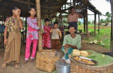 Birma - ludzie ze wsi.