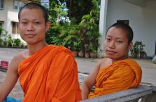 Tajlandia - młodzi mnisi.