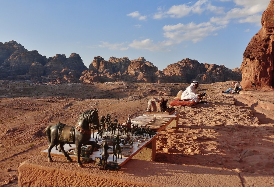Jordan; Petra - landscape.