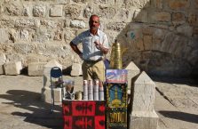 Palestyna - sprzedawca kawy.