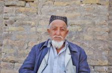 Uzbekistan - stary mężczyzna.