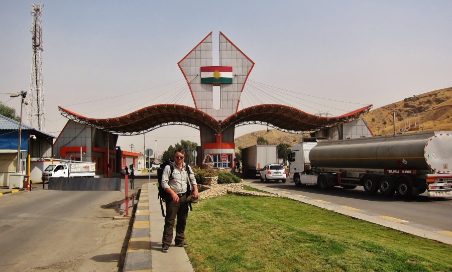 On the border with Iraqi Kurdistan.