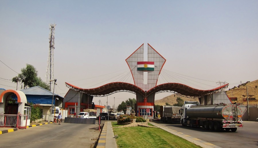 Turkey's border with Iraqi Kurdistan.