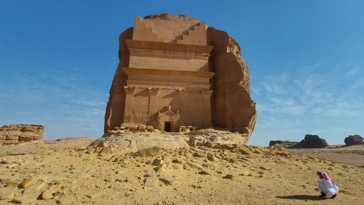 Hegra oraz grobowiec Mada'in Salih. Al Ula, Arabia Saudyjska.