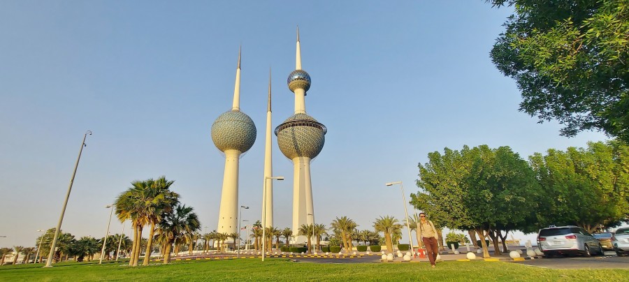 Kuwejt Kuwait Towers.