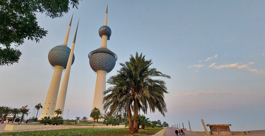 Kuwait Towers. Kuwait City.