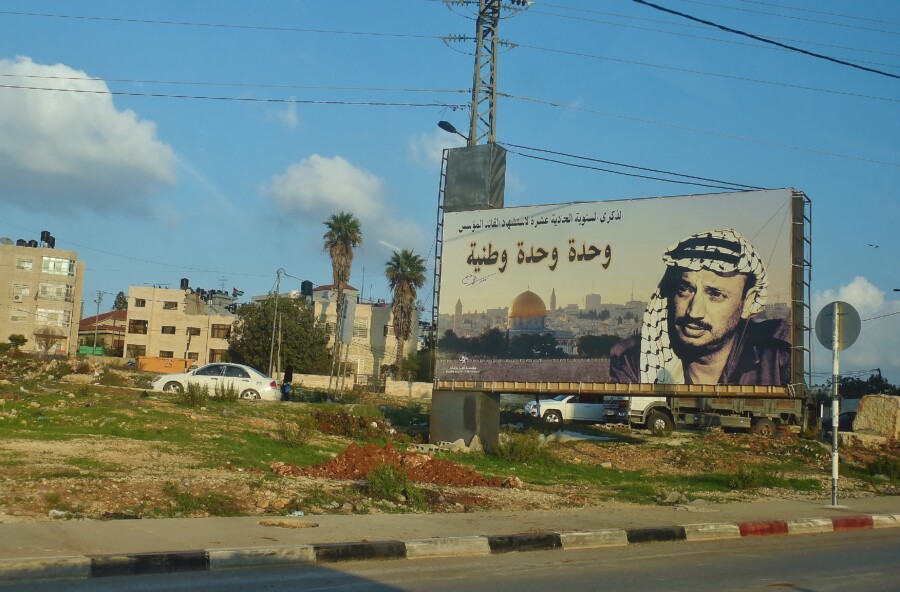 Yasser Arafat, Palestyna.
